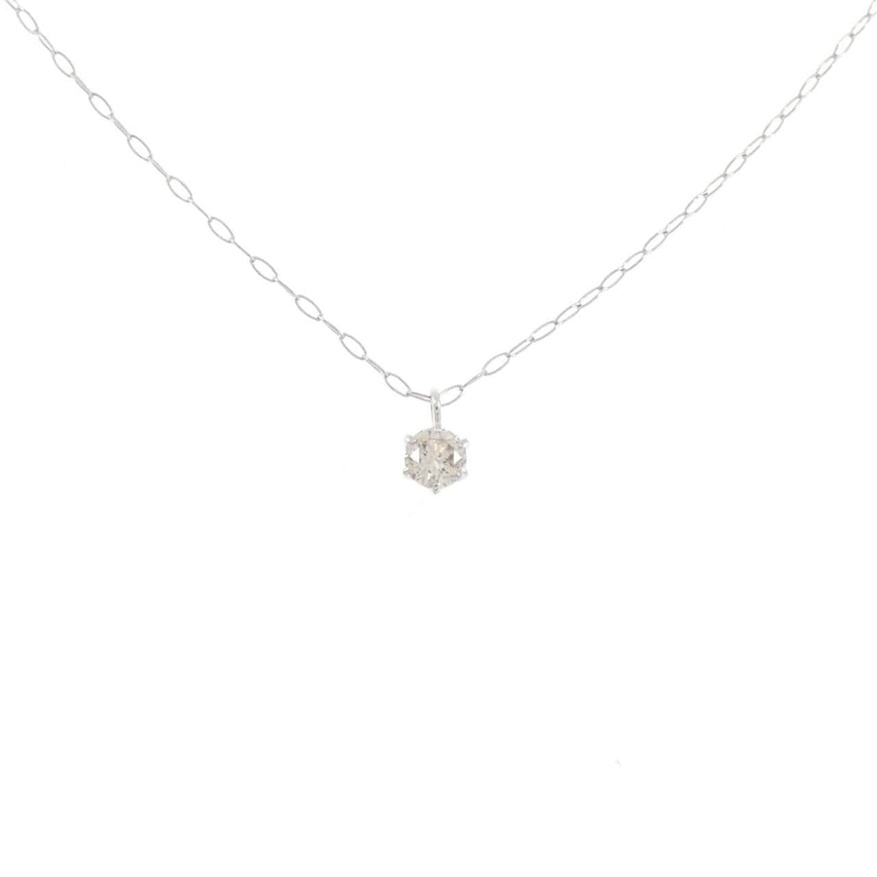PT900/PT850 ダイヤモンド ネックレス 0.10CT