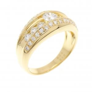 K18YG ダイヤモンド リング 0.24CT