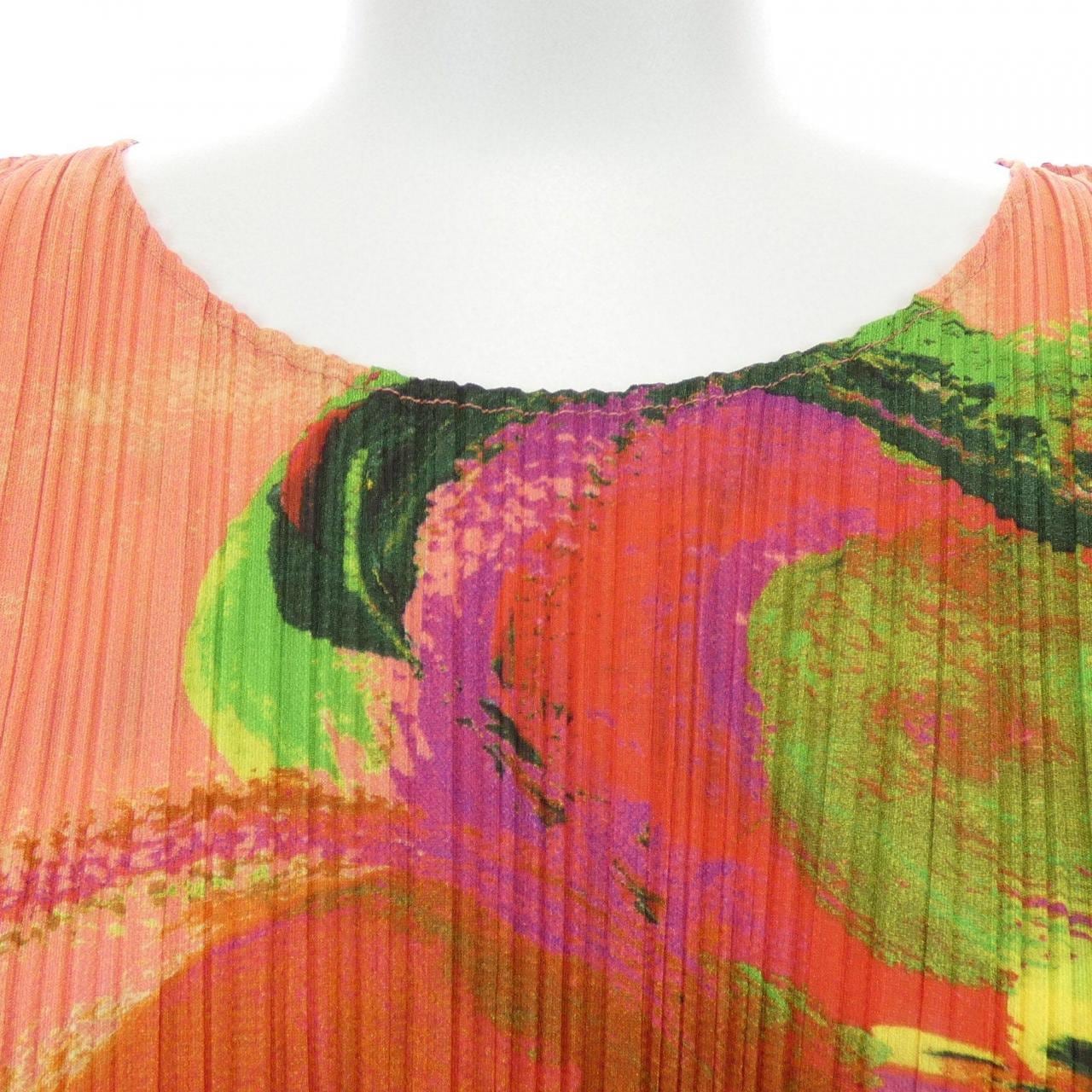 百褶百褶PLEATS PLEASE 2006花朵PP61-JK752 7561044上衣