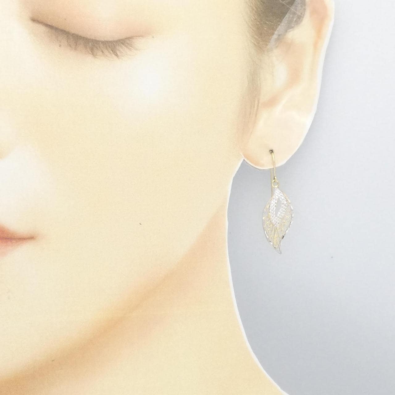 K14YG/K14WG earrings