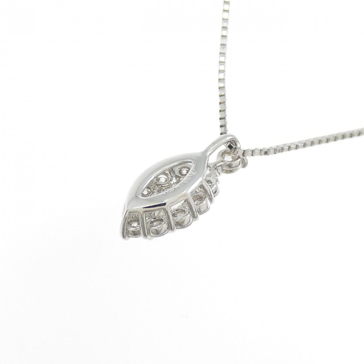 PT950/PT850 ダイヤモンド ネックレス 0.30CT
