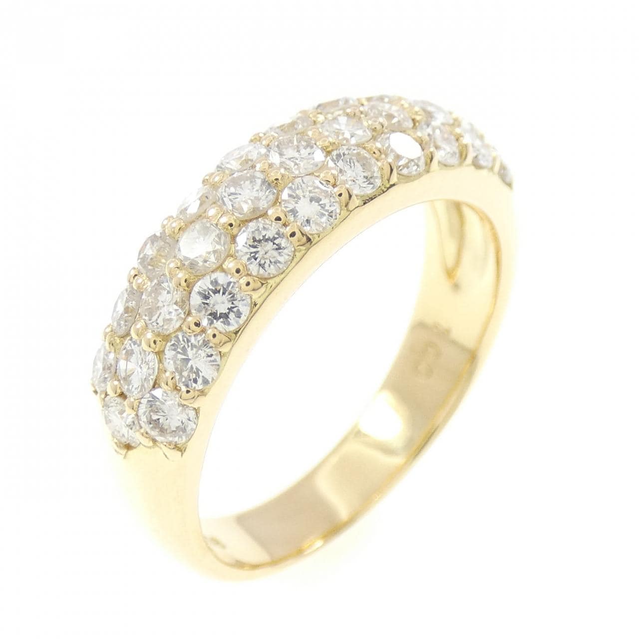 K18YG ダイヤモンド リング 1.00CT