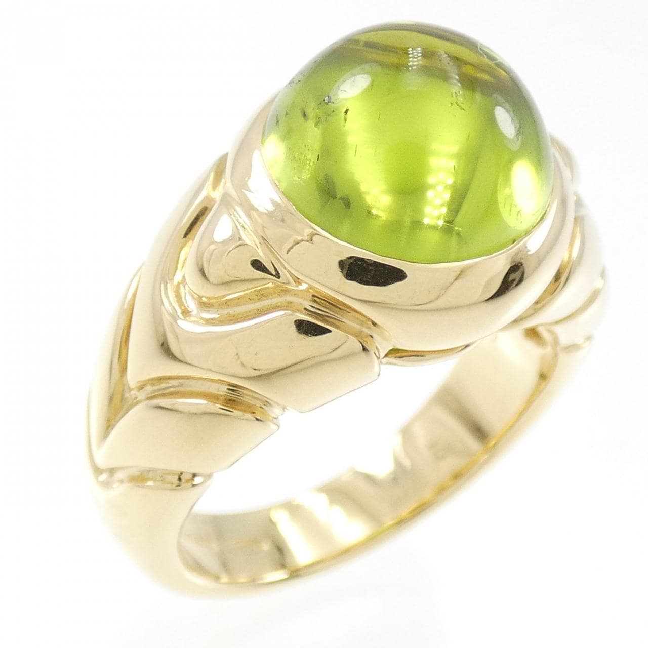 [vintage] BVLGARI Peridot Ring