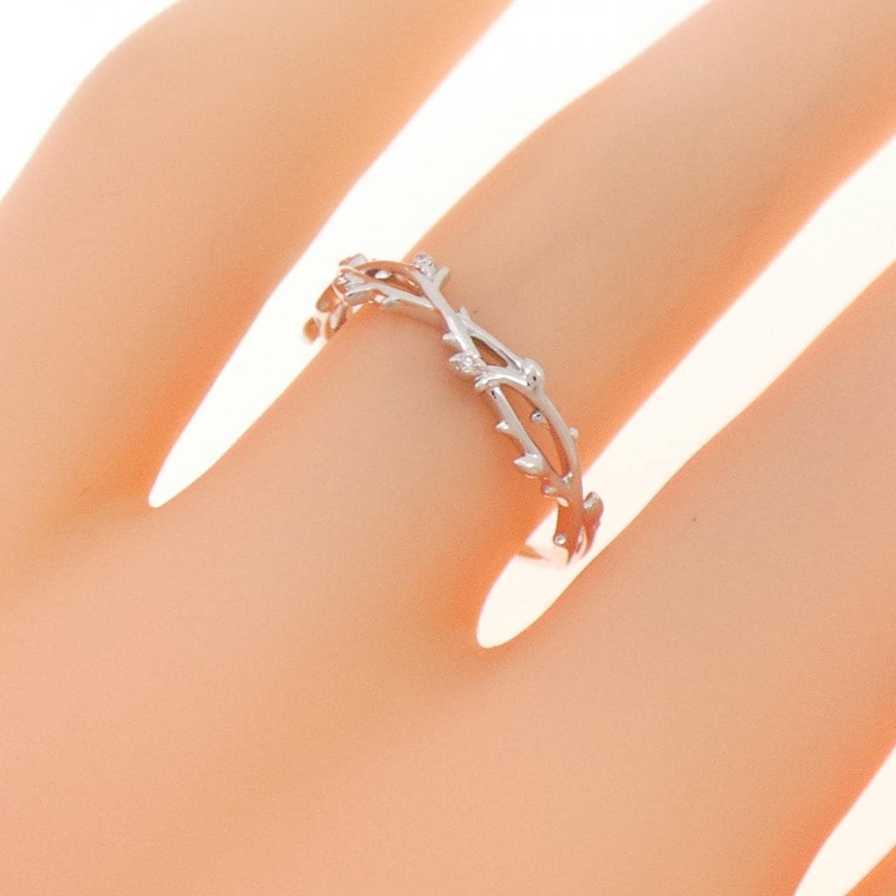 K10WG ダイヤモンド リング