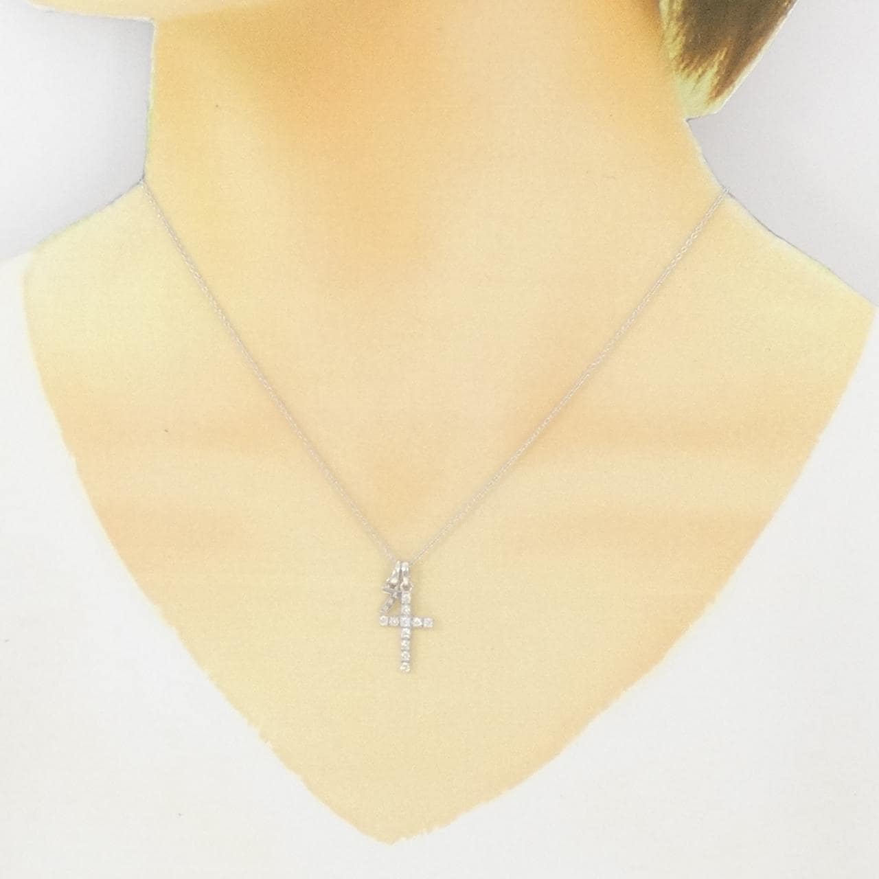 サマンサティアラ ダイヤモンド ネックレス 0.22CT