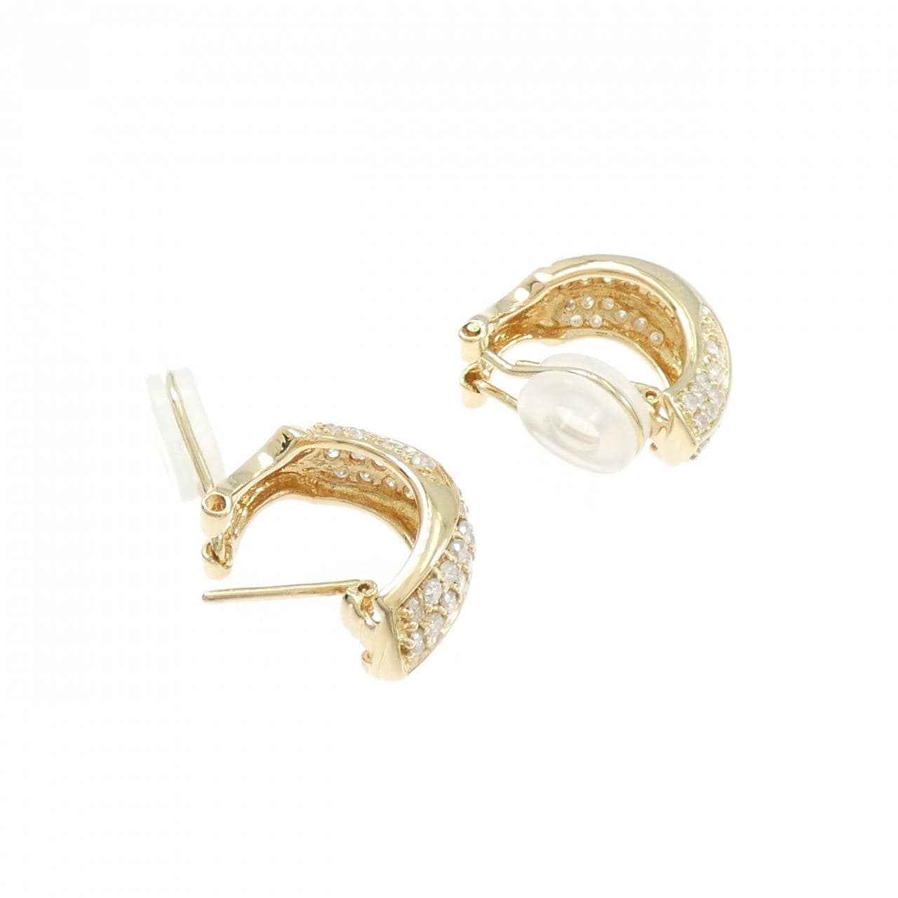 K18YG ダイヤモンド ピアス/イヤリング 1.24CT