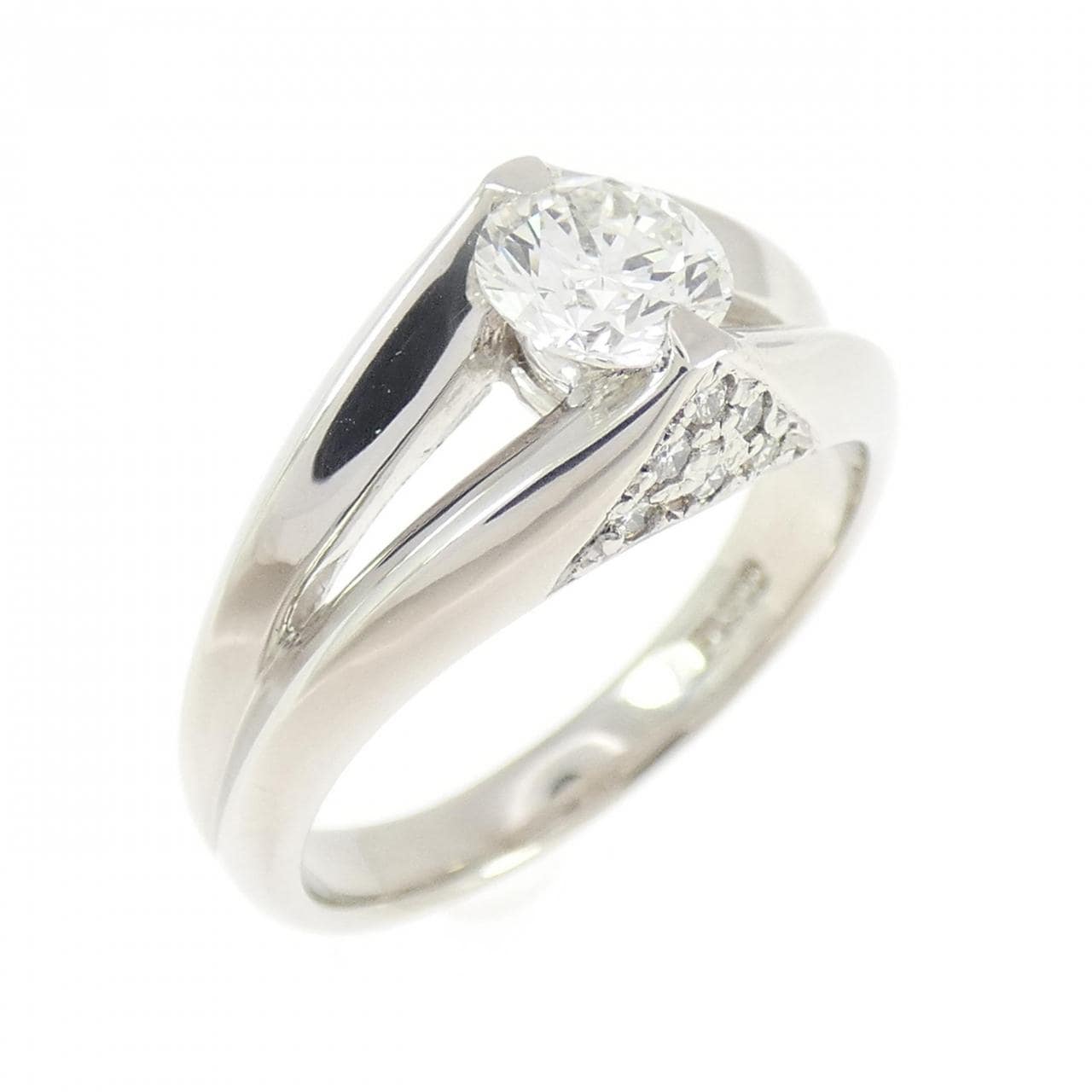 PT900 ダイヤモンド リング 0.52CT