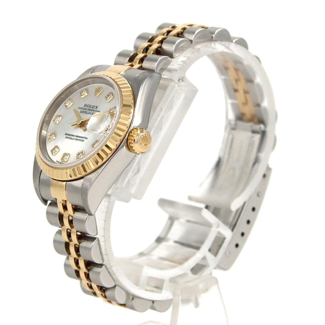 ロレックス デイトジャスト 79173NG SSxYG 自動巻 K番