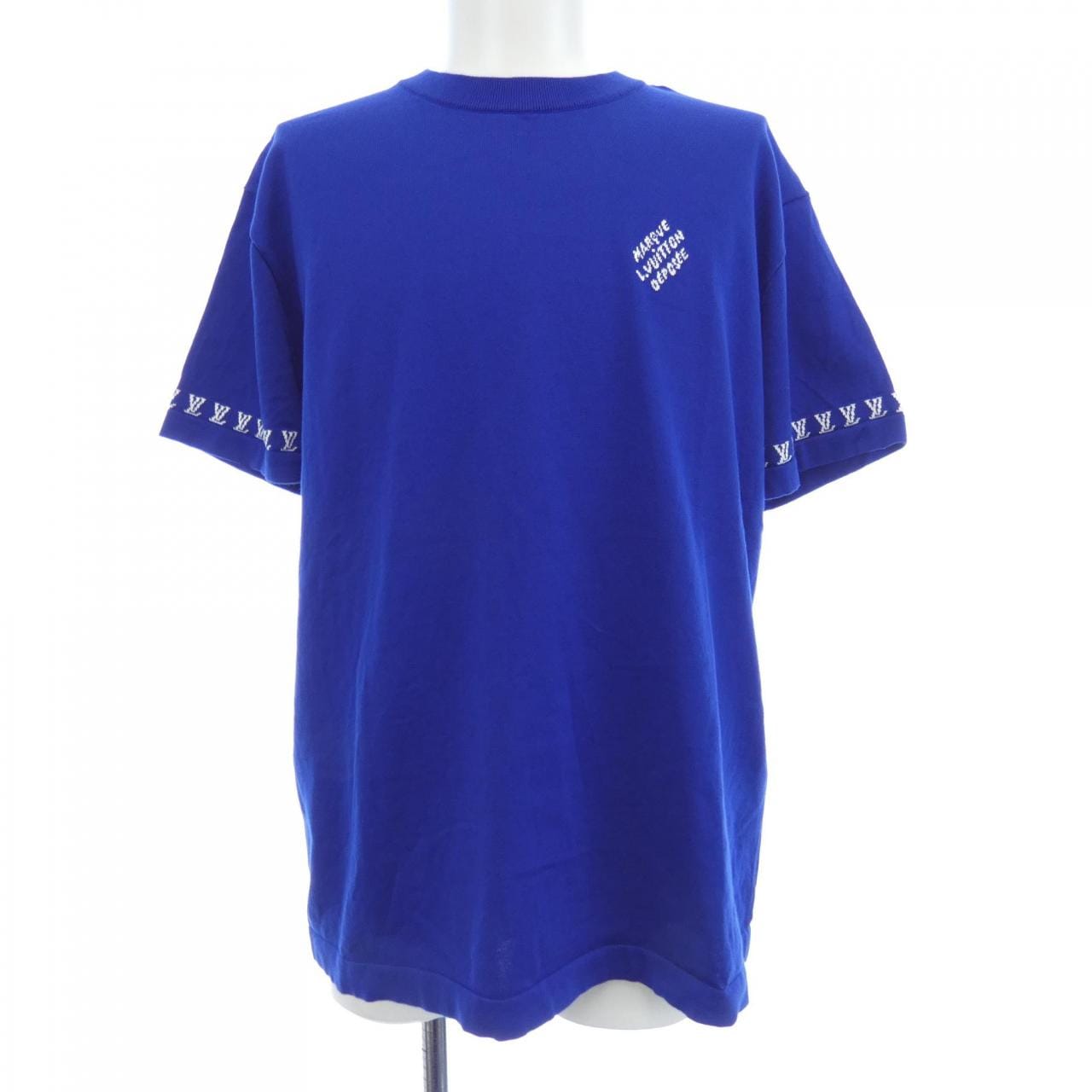 ルイヴィトン LOUIS VUITTON シグネチャーショートスリーブコットンクルーネック HRN47WZ34 ニット