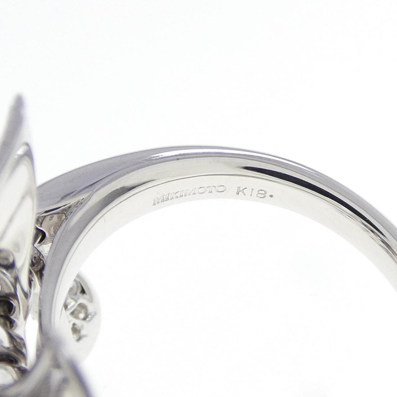 ミキモト ダイヤモンド リング 0.42CT