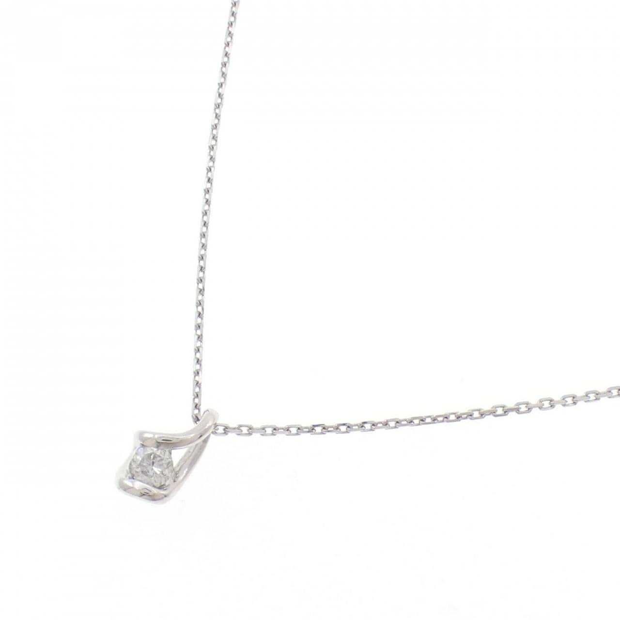 PT850 ダイヤモンド ネックレス 0.17CT