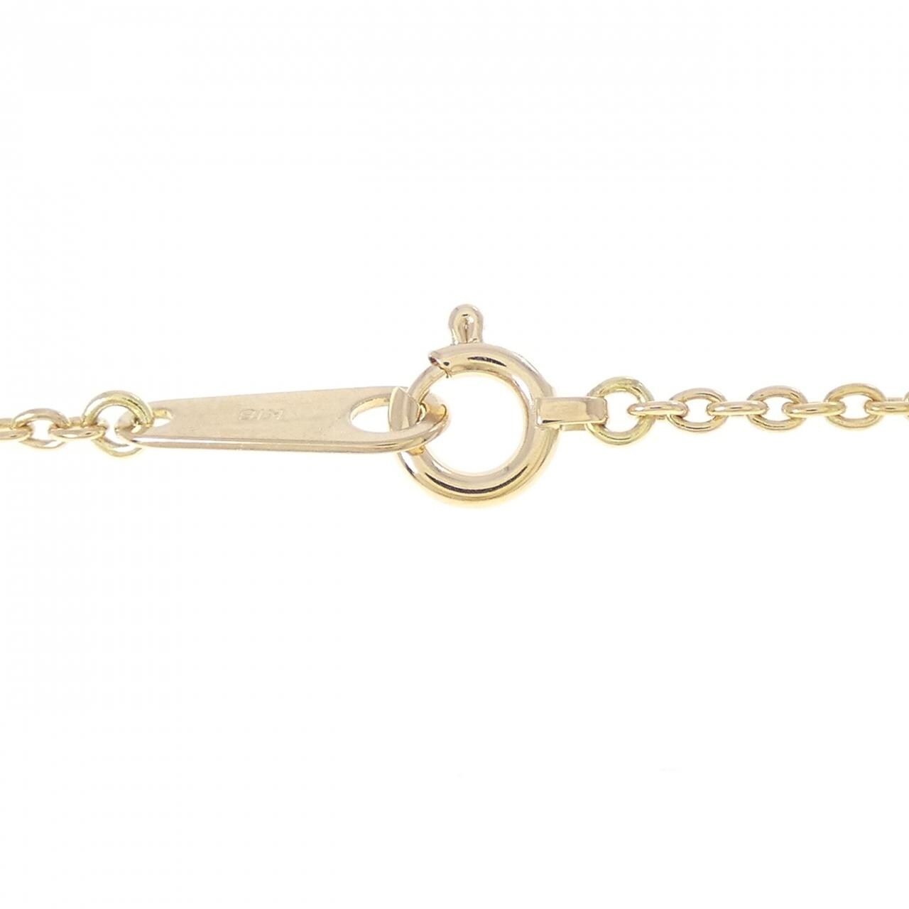 K18YG ダイヤモンド ネックレス 0.10CT