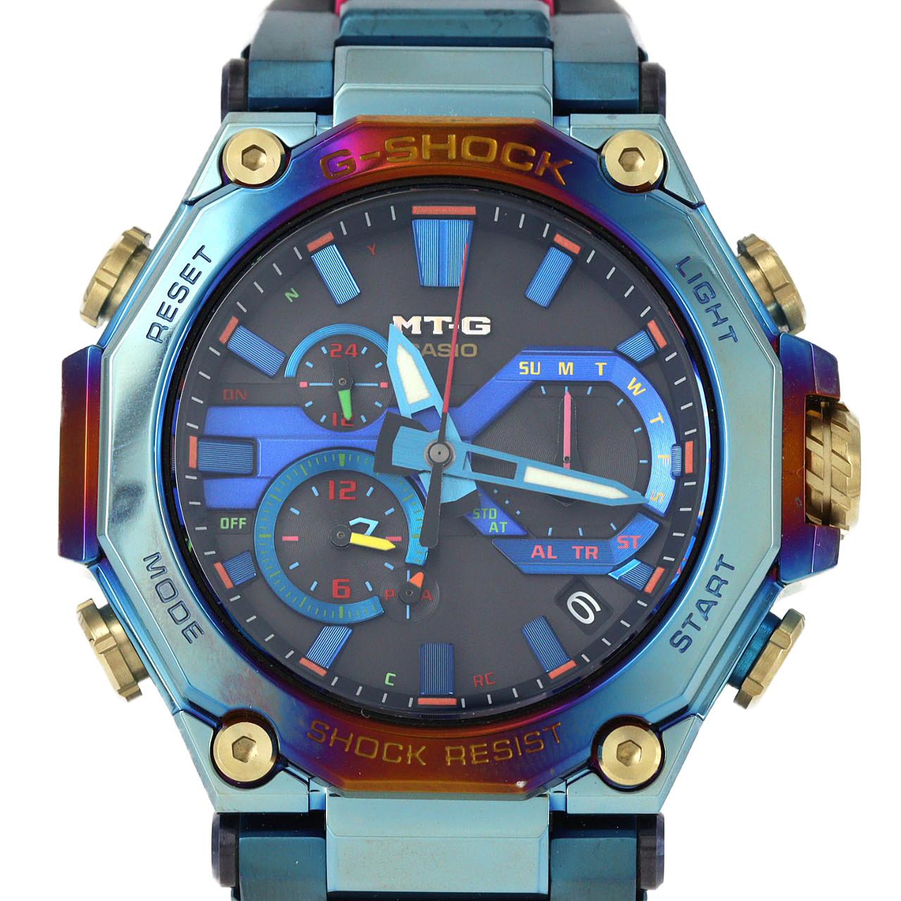 カシオ G-SHOCK･MT-G 電波時計 MTG-B2000PH-2AJR SS ソーラークォーツ