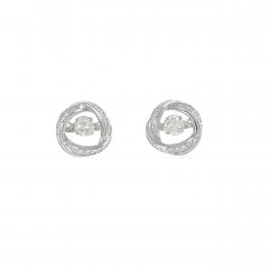 PT900 ダイヤモンド ピアス 0.46CT