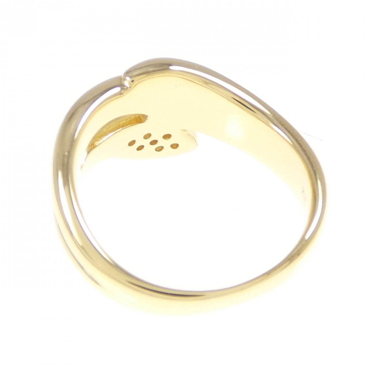 K18YG ダイヤモンド リング 0.07CT