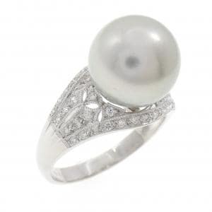 PT900 黒蝶パール リング 12.3mm