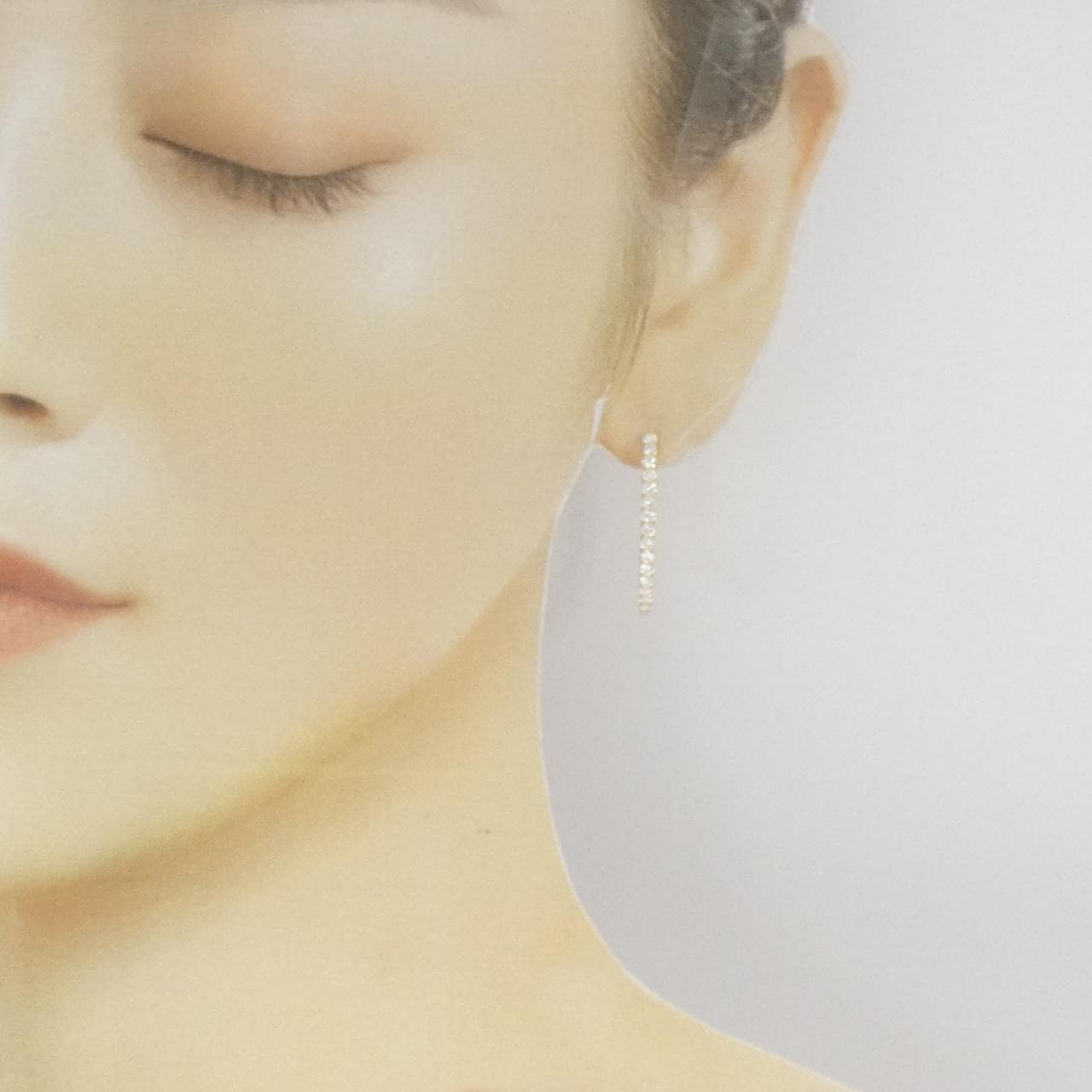 【新品】K18YG ダイヤモンド ピアス 1.604CT