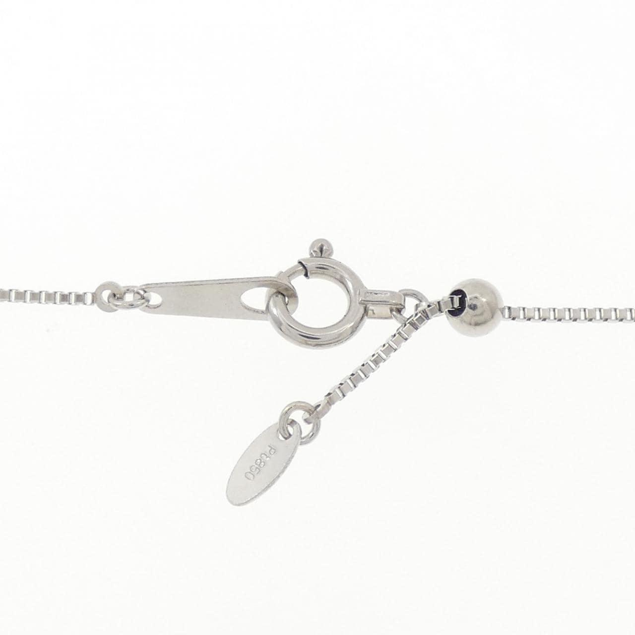 PT900/PT850 ルビー ネックレス 0.51CT