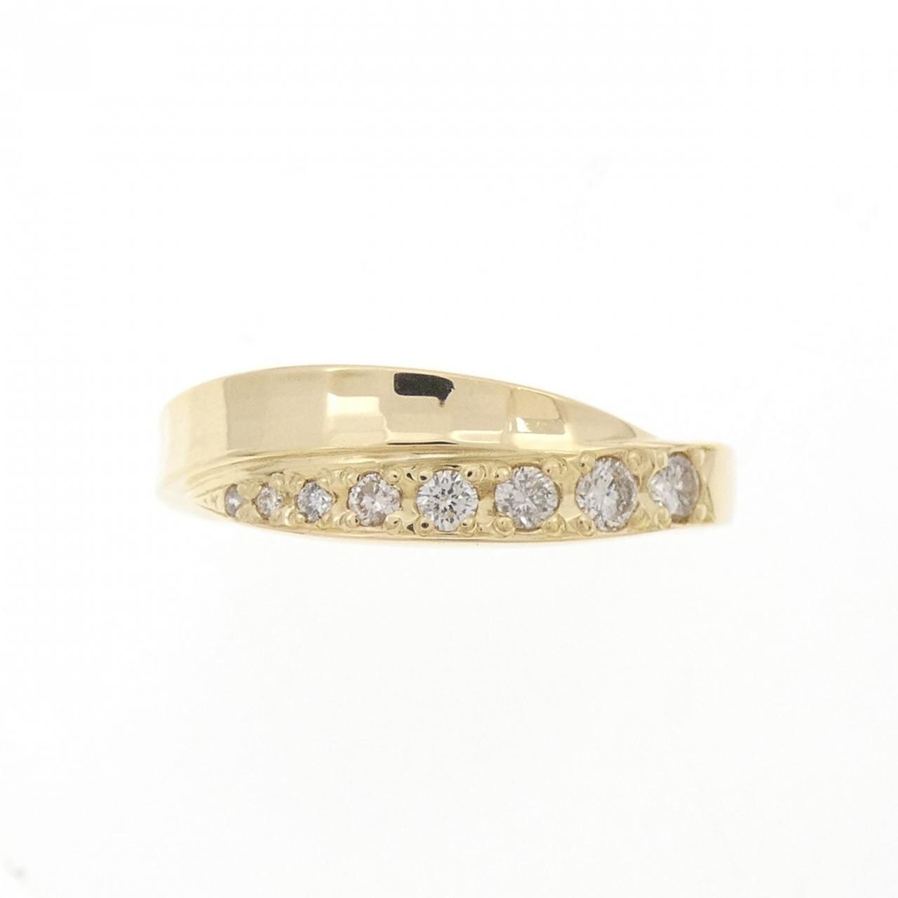 K18YG ダイヤモンド リング 0.20CT