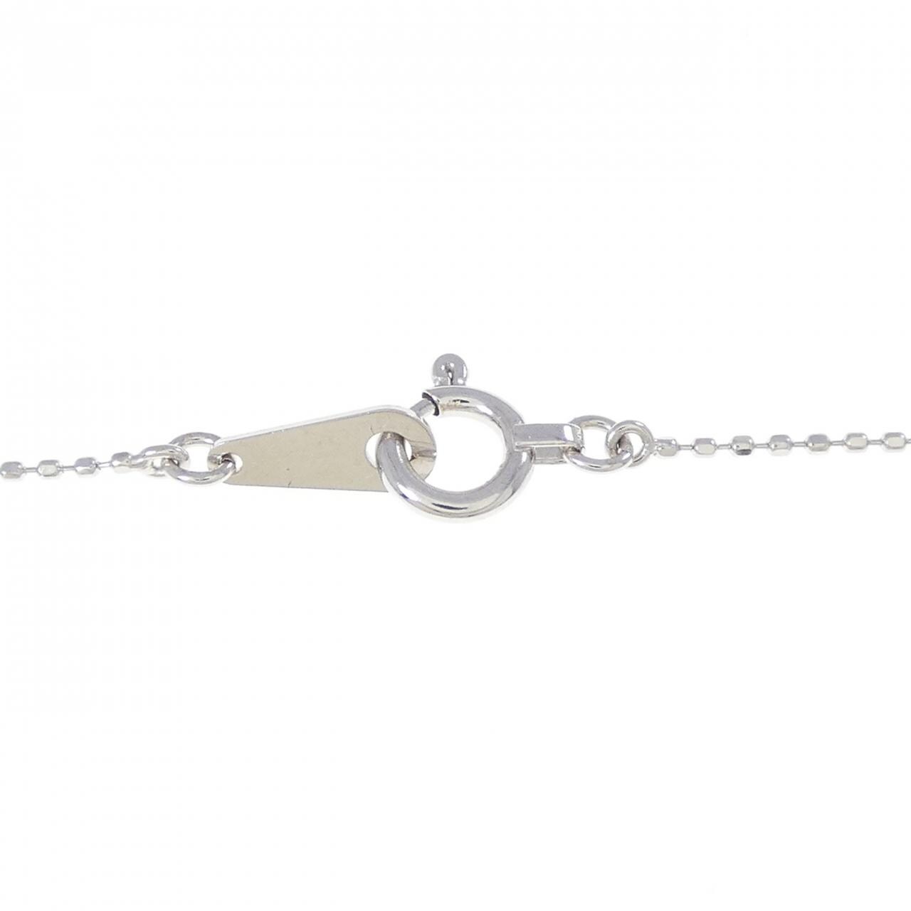 K18WG ダイヤモンド ネックレス 1.00CT