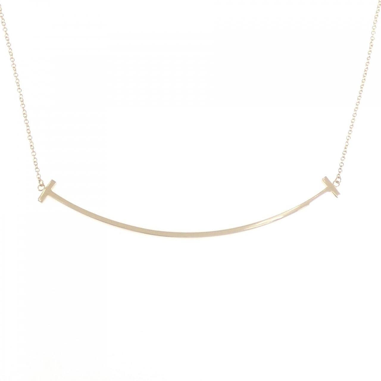 ティファニー Tスマイル ラージ ネックレス