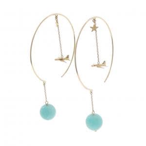 スタージュエリー アマゾナイト ピアス