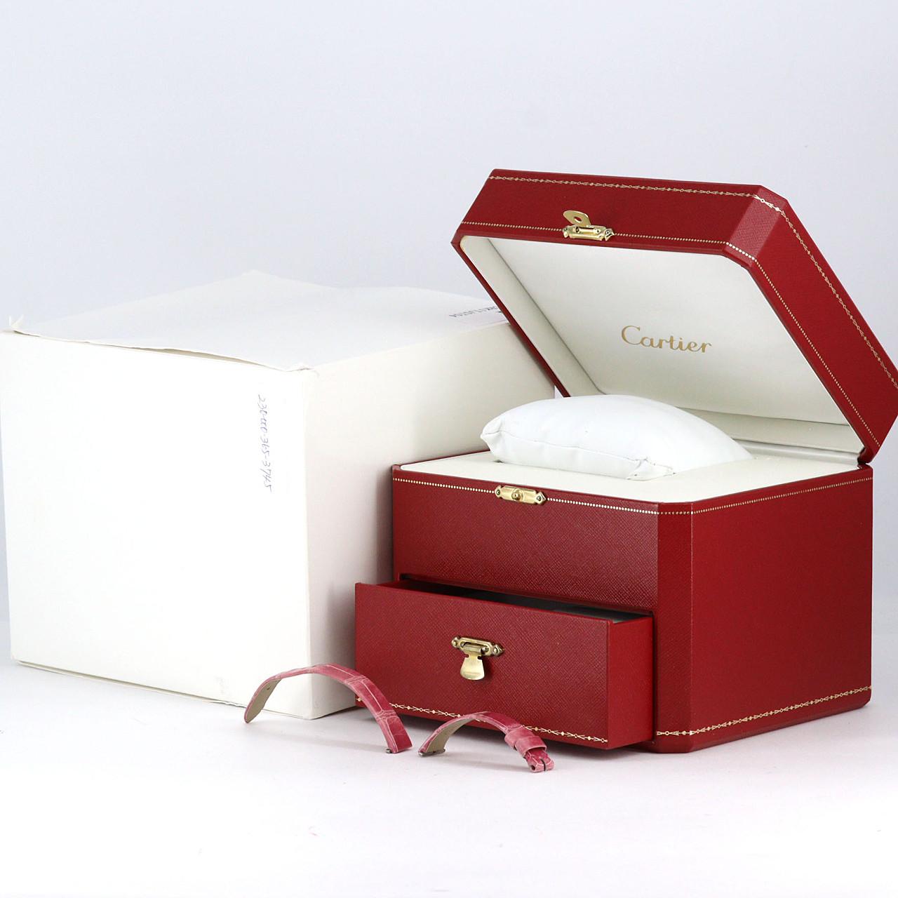 カルティエ ミニサントスドゥモワゼル PG/D WF902004 PG･RG クォーツ