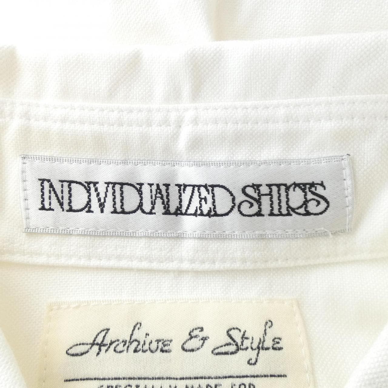 インディビジュアライズシャツ INDIVIDUALIZED SHIRT シャツ