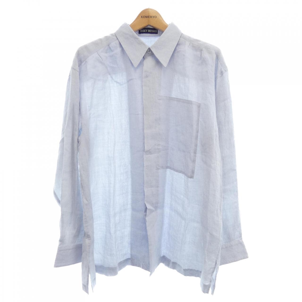 イッセイミヤケ　シャツ ISSEY MIYAKE - ISSEY MIYAKE ヴィンテージ ガーゼシャツの通販