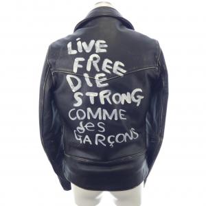ルイスレザー LEWIS LEATHERS COMME des GARCONS レザーライダースジャケット