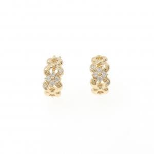 タサキ ダイヤモンド ピアス 0.12CT