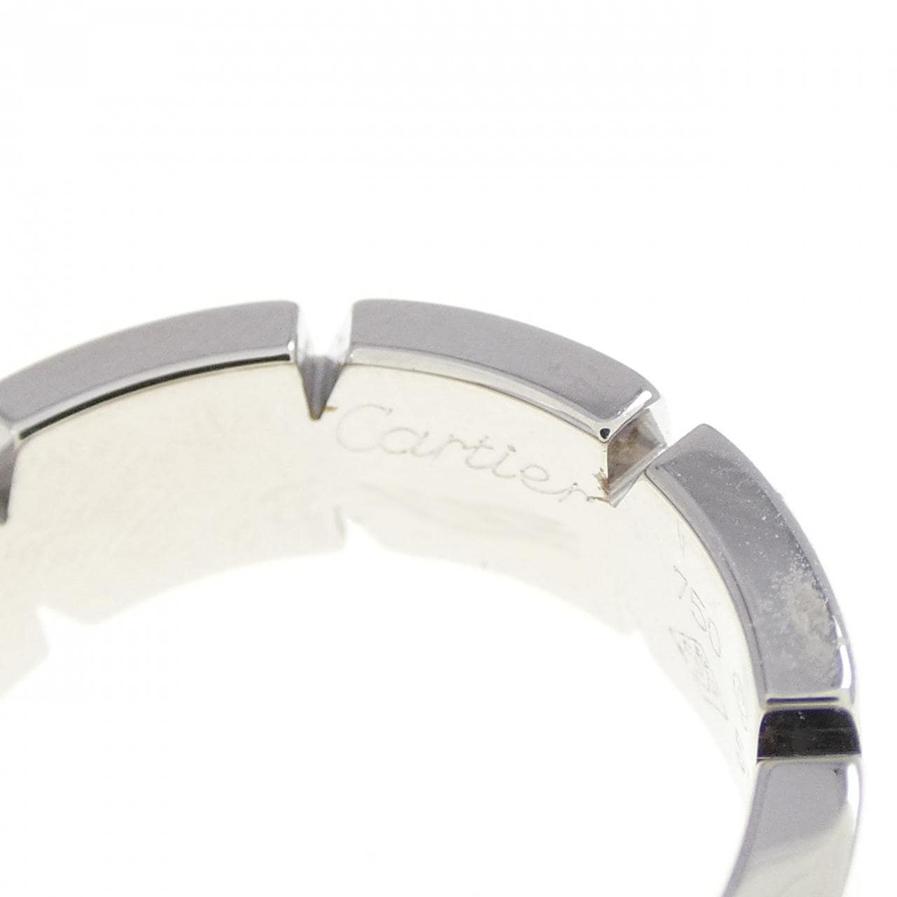 Cartier Tank Française half 鑽石指