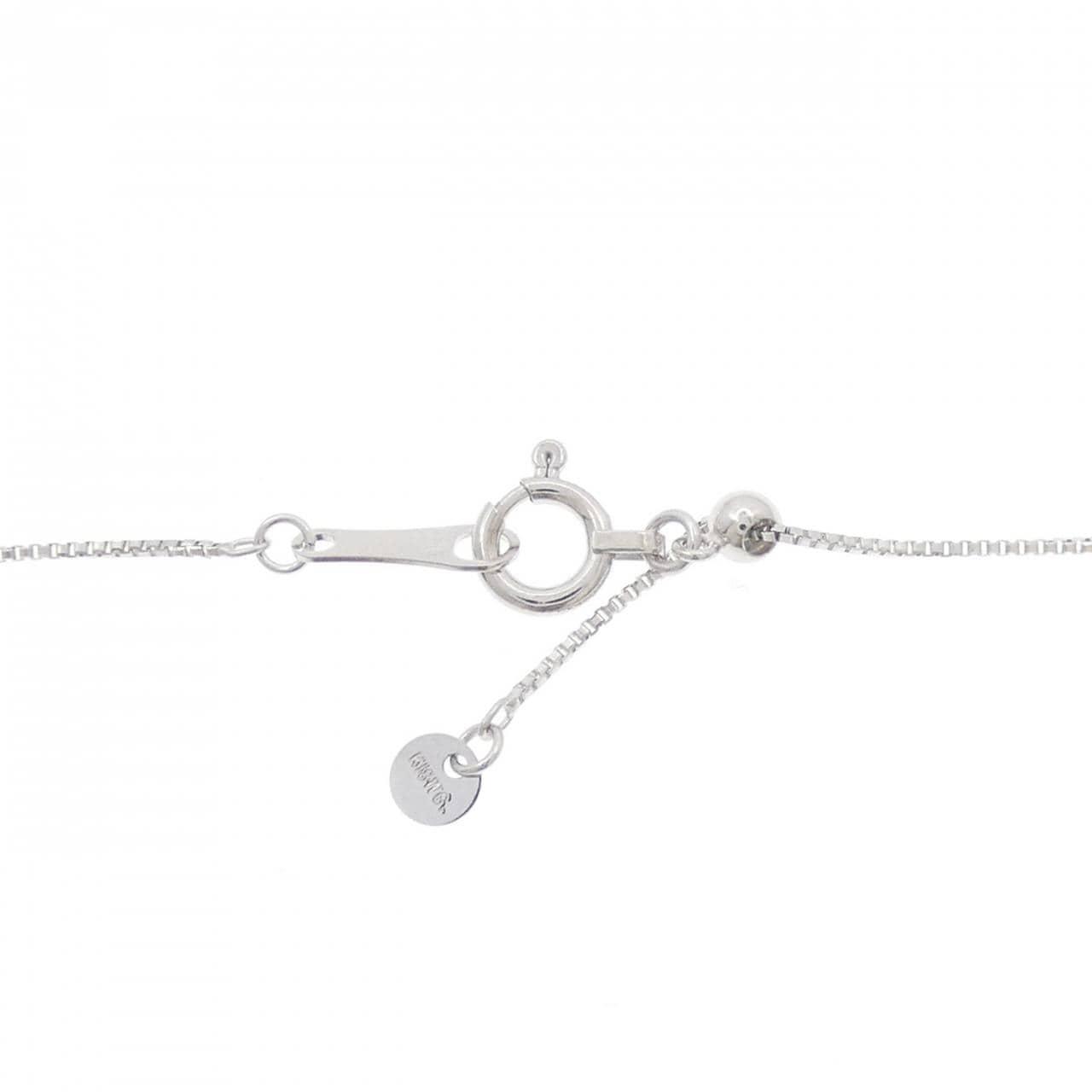 K18WG ダイヤモンド ネックレス 0.20CT