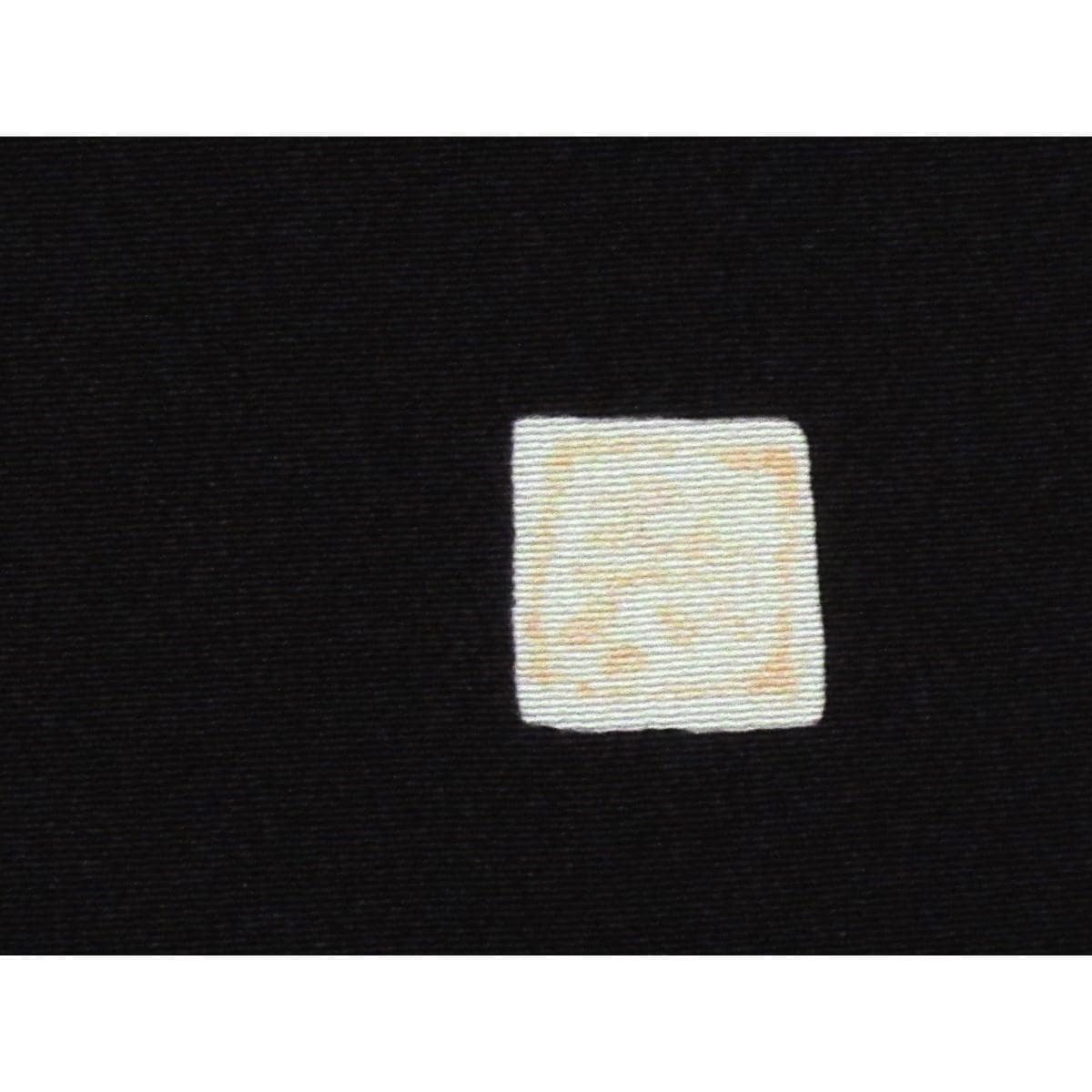 留袖　友禅金彩加工　刺繍入り　丸に橘