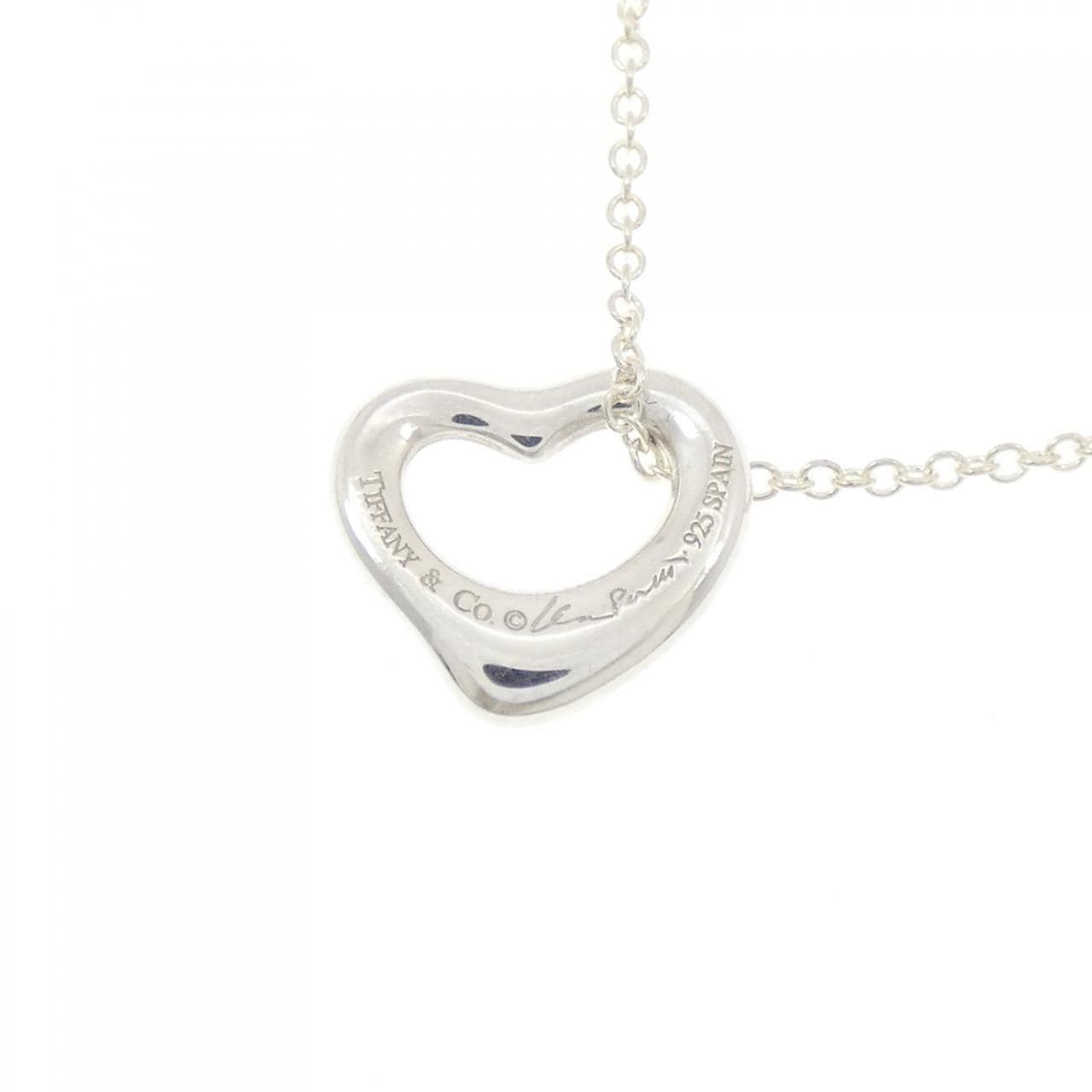 ティファニー オープンハート ネックレス