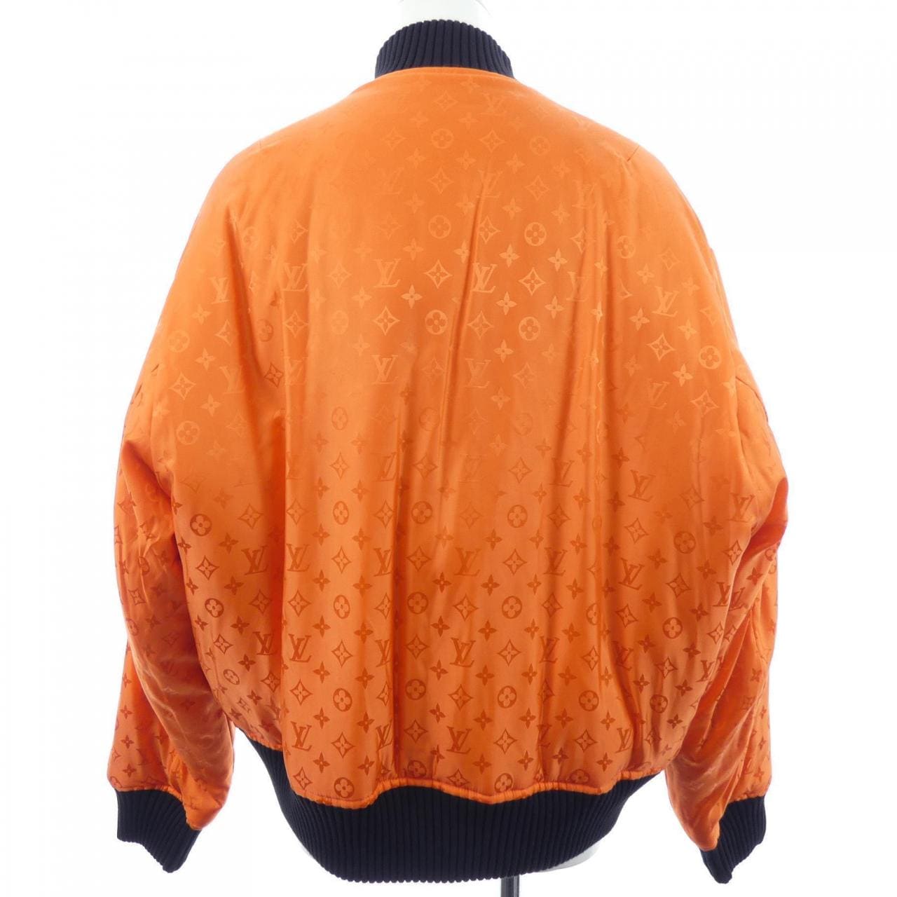 ルイヴィトン LOUIS VUITTON リバーシブルボンバージャケット HLB05WINE ブルゾン