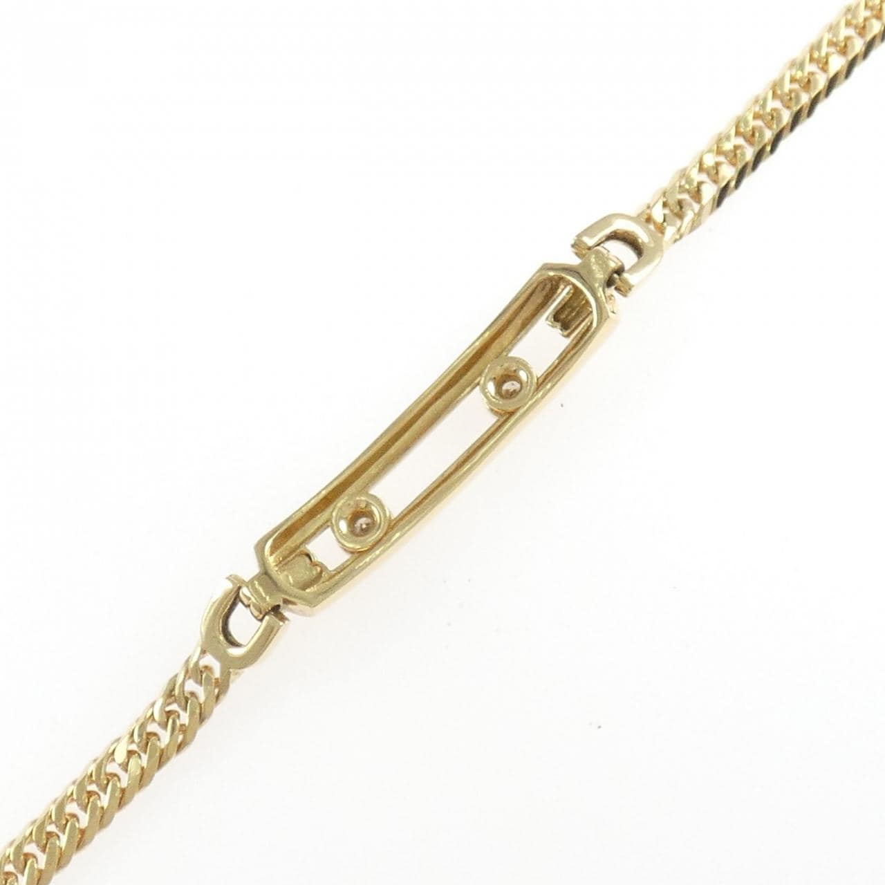 K18YG ダイヤモンド ブレスレット 0.11CT