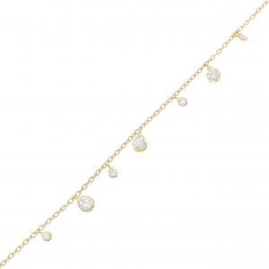 K18YG ダイヤモンド ブレスレット 0.26CT