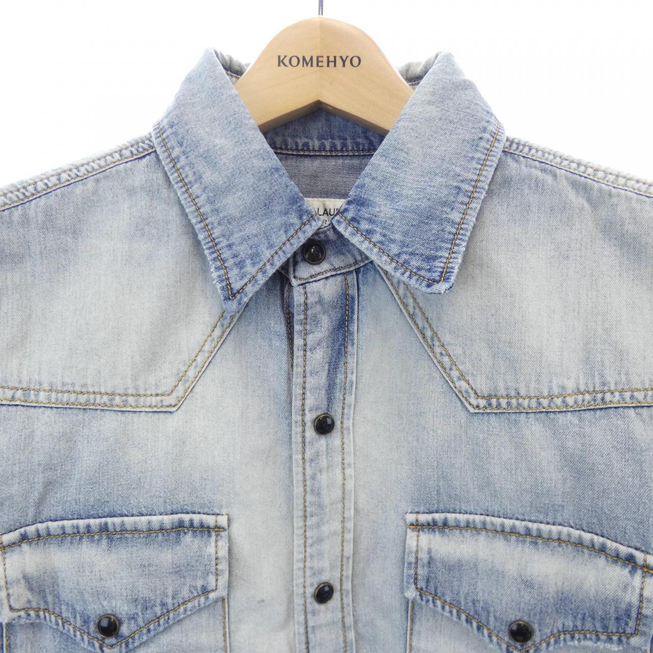 サンローラン SAINT LAURENT S／Sシャツ