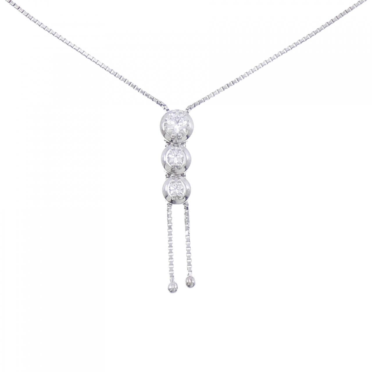 Tasaki Diamond necklace 0.42CT