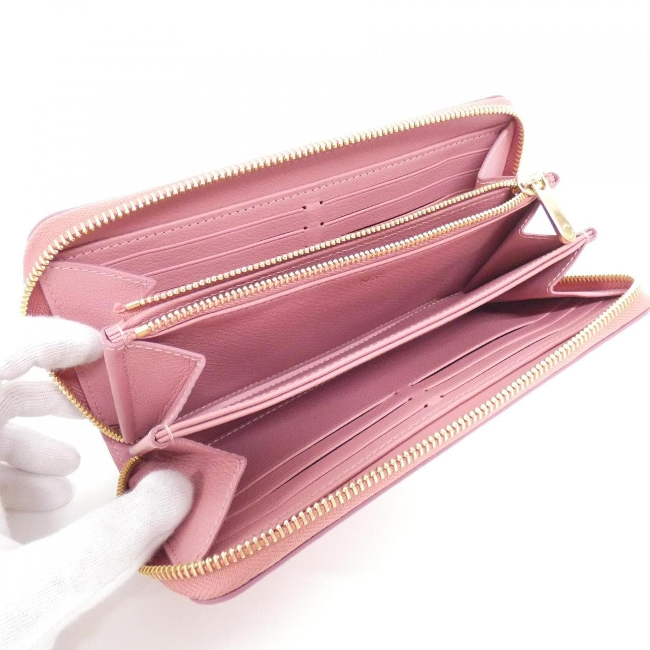 LOUIS VUITTON Exotic Leather Zippy Wallet N94136 Wallet