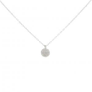 K18WG ダイヤモンド ネックレス 0.30CT