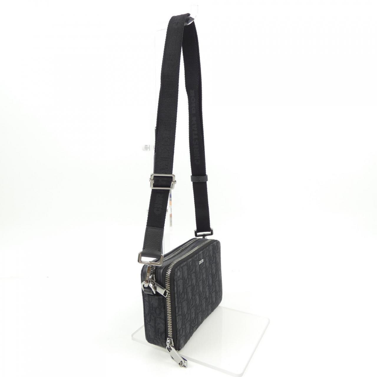 ディオール DIOR ストラップ付きジップポーチ オブリークジャカード 2OBBC119YSE BAG