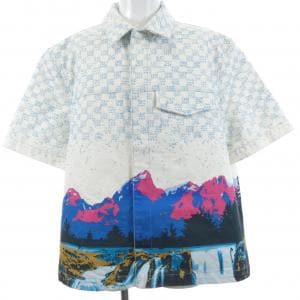 ルイヴィトン LOUIS VUITTON ランドスケープショートスリーブデニムシャツ HNS18WNW3 S/Sシャツ