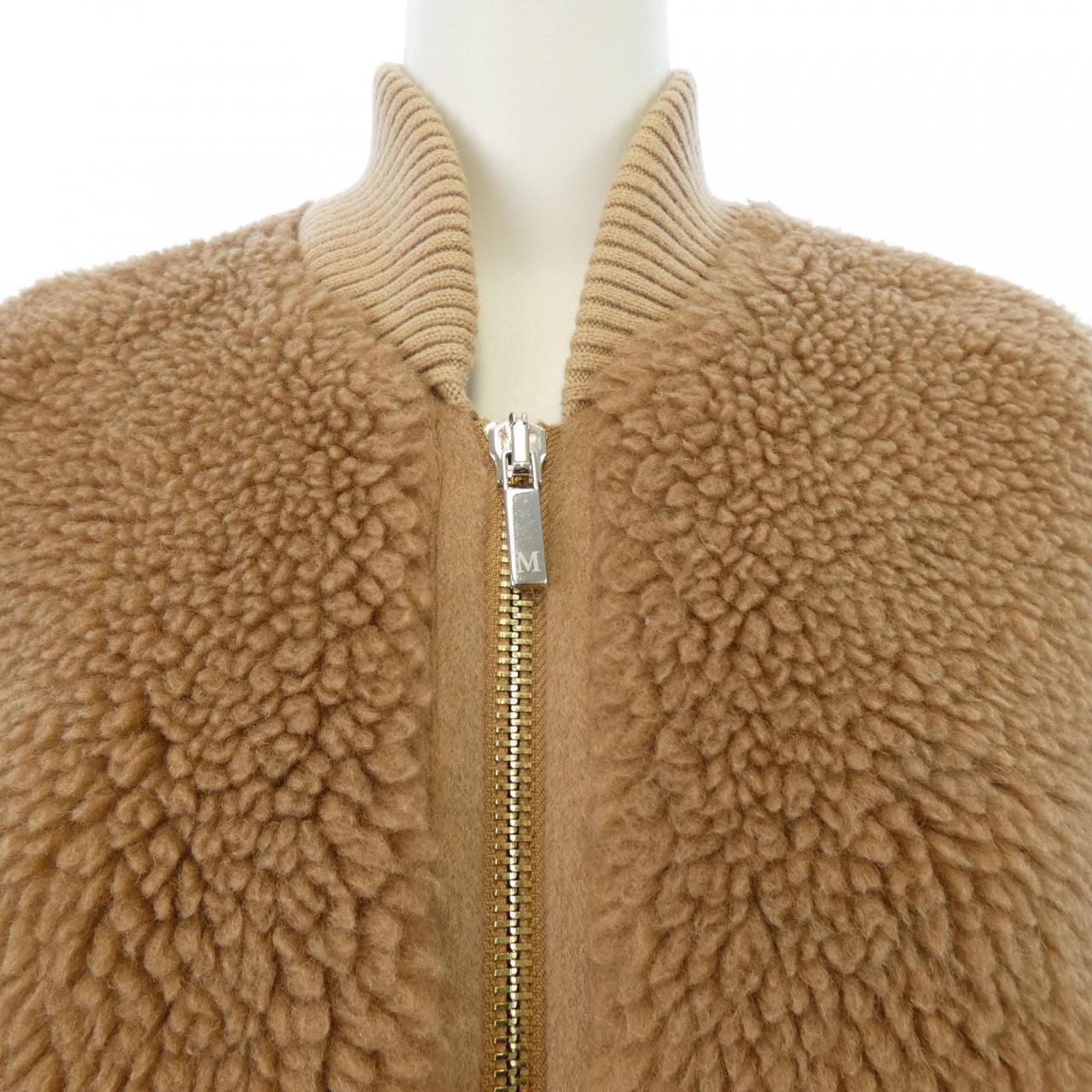 マックスマーラ Max Mara JUGLAS 473605 テディベア ケープ
