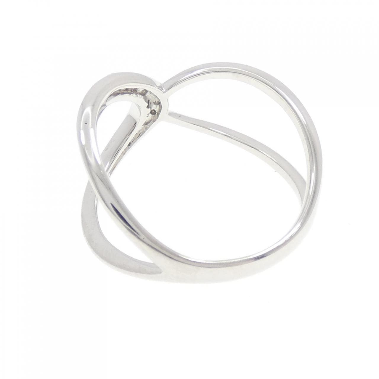 PT950 ダイヤモンド リング 0.13CT