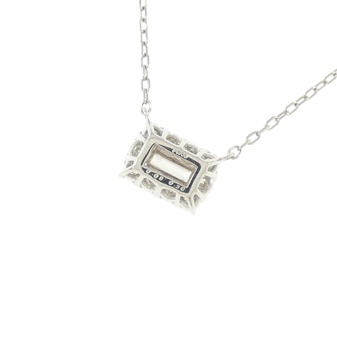 PT900/PT850 ダイヤモンド ネックレス 0.09CT