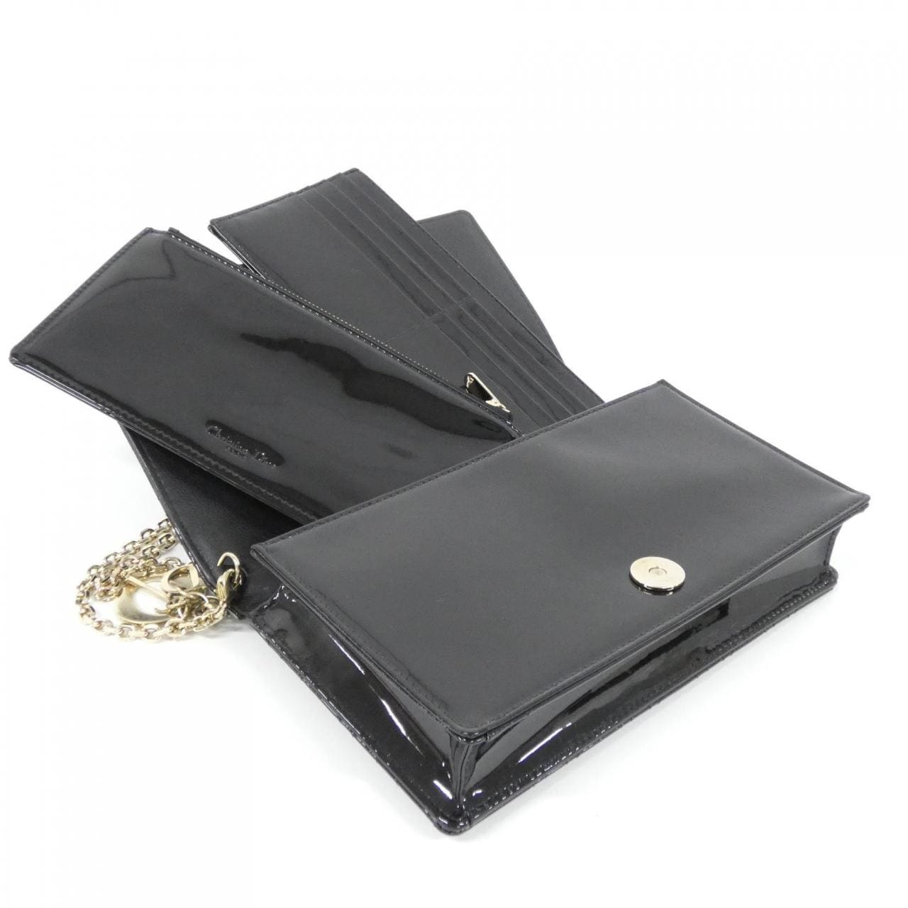 クリスチャンディオール レディ ディオール ポーチ S0204OVRB チェーンウォレット