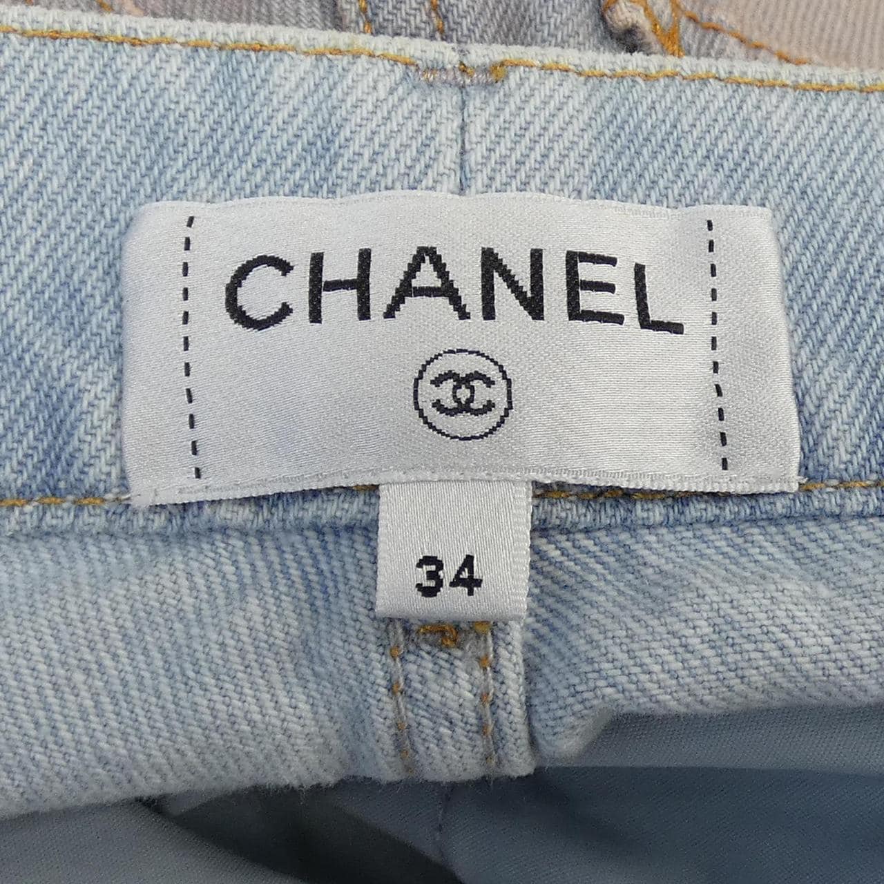 シャネル CHANEL P76402V68290 ジーンズ