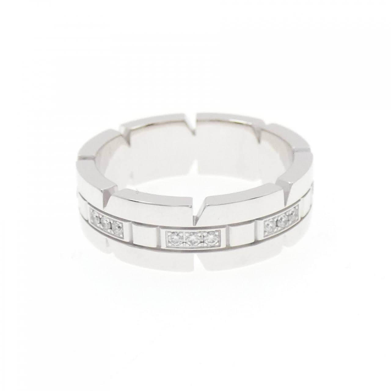 カルティエ タンクフランセーズ ハーフダイヤ リング